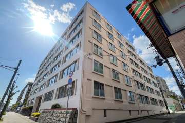 芦屋山打出住宅の外観（南東側から）