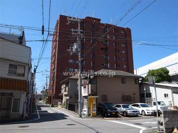 芦屋打出アーバンライフの外観（東側から）
