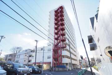 ニュー荻窪マンションの外観（北西側から）