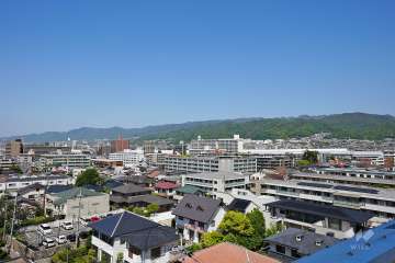 屋上からの眺め（北西方向）