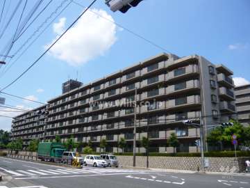 洋伸芦屋楠町マンションの外観（南東側から）