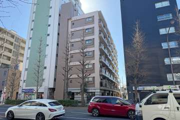 マイキャッスル新高円寺の外観（北西側から）