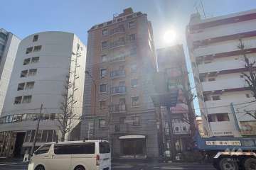 グランシティ杉並高円寺の外観（北西側から）