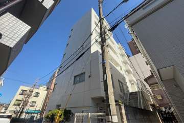 グランドメゾン新高円寺の外観（南西側から）