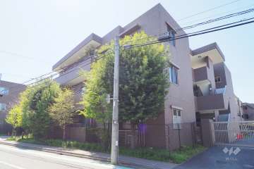 アリュール浜田山の外観（北東側から）