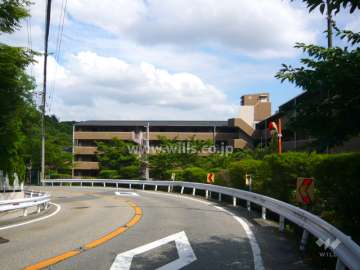 朝日プラザ芦屋山手1番館の外観（北側から）