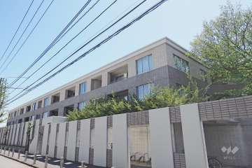 ライオンズ浜田山セントマークスの外観（北西側から）