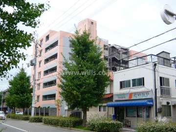 アムール芦屋の外観（北東側から）
