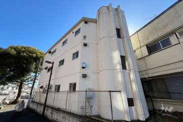 ニュー方南町マンションの外観（北西側から）