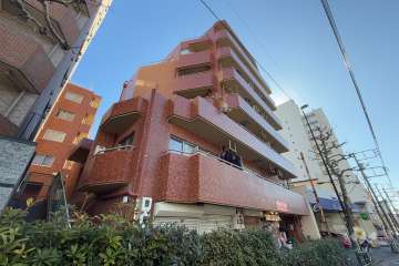 モナークマンション第2方南A棟の外観（北西側から）