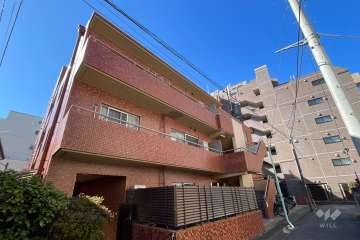 モナークマンション第２方南Ｂ棟の外観（北東から）