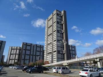 アステム芦屋C棟の遠景