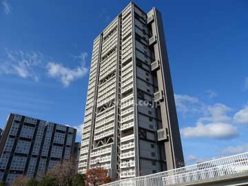 アステム芦屋C棟の外観（南東側から）