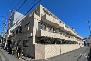 シルバーパレス方南町の外観（南西側から）