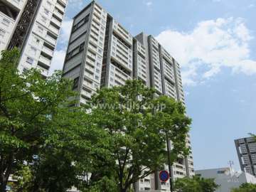 アステム芦屋D棟の外観（北西側から）