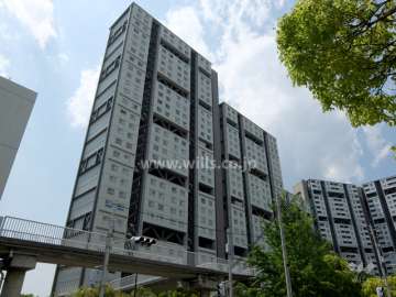 アステム芦屋D棟の外観（南東側から）