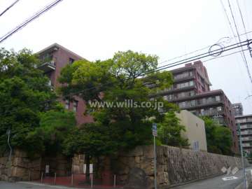 芦屋春日コーポラスA棟の外観（南東側から）