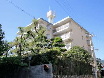 芦屋打出パークマンションの外観（南東側から）