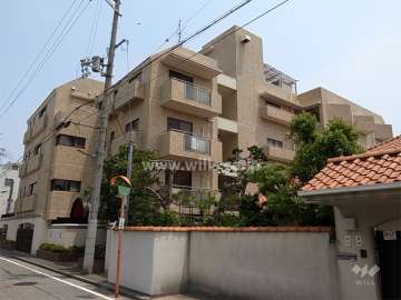 イトーピア芦屋打出小槌町の外観（北西側から）