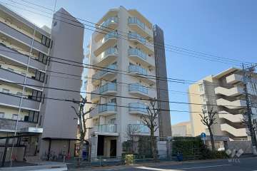 パークハウス杉並和泉ファーストヒルズの外観（北東側から）