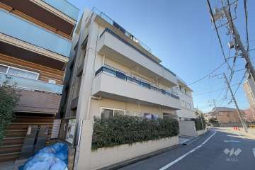 杉並東洋マンションの外観（北西側から）