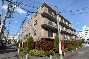 藤和シティホームズ明大前弐番館の外観（南西側から）