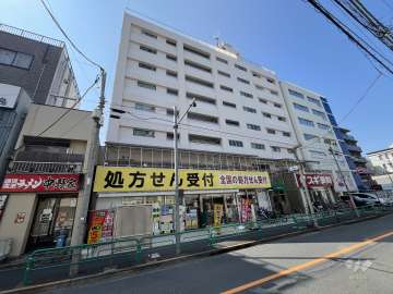 富士見コーポの外観（北東側から）