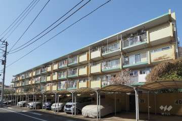 富士見ハイムS棟の外観（南東側から）
