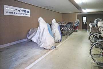 バイク置場