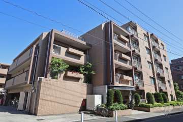 ディナスカーラ成城南の外観（北西側から）