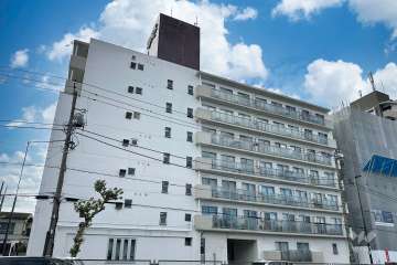 羽根木マンションの外観（南東側から）