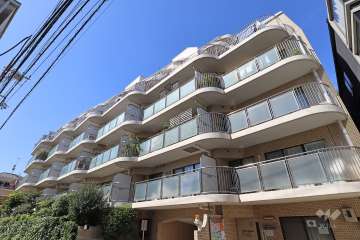 東松原ハイムの外観（南東側から）