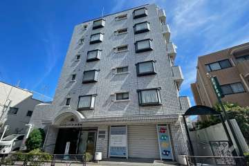 レジオン・ドヌール奥沢の外観（西側から）