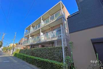 藤和シティホームズ自由が丘の外観（南東側から）