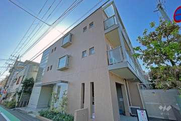 藤和シティホームズ自由が丘の外観（北西側から）