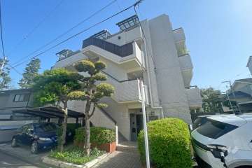 ドム自由が丘の外観（北西側から）