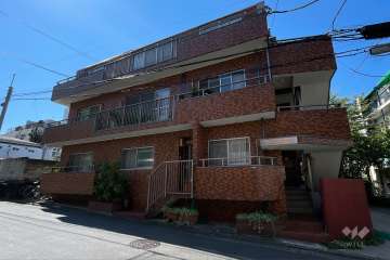 ニューウェルハイツ第2自由ヶ丘の外観（北東側から）