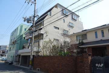 メープル芦屋の外観（北西側から）