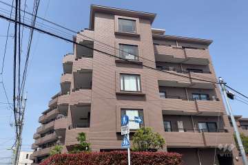 朝日エンブレム奥沢の外観（東側から）