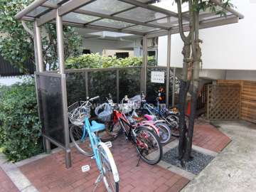 子供用駐輪場