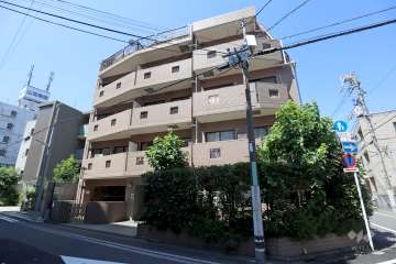マイキャッスル学芸大学２の外観(北東側から)