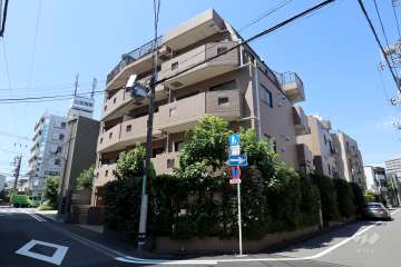 マイキャッスル学芸大学２の外観(北東側から)