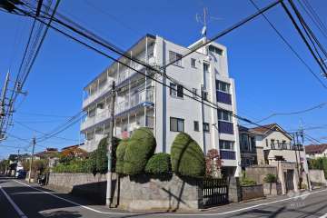 学芸コーポの外観（南東側から）