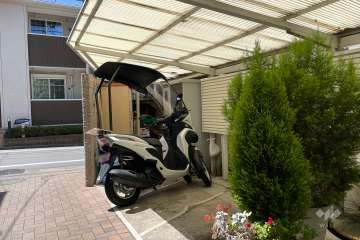 バイク置場