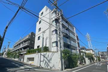 プレシス三軒茶屋の外観（南側から）