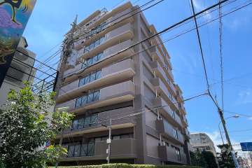 藤和シティホームズ世田谷下馬の外観（南東側から）