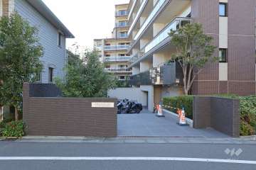 敷地北側の入口