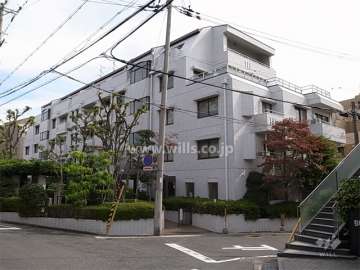 ファミーユ芦屋川の外観（北西側から）