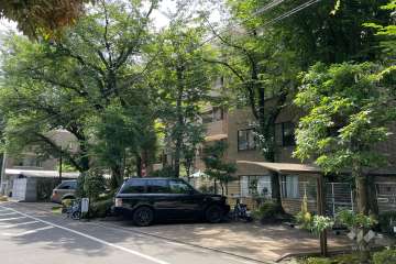 パークハイム下馬の外観（北西側から）