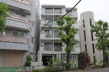 ハイシティ学芸大学第2の外観（南側から）